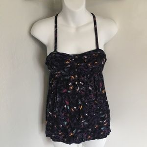ONEILL STRAPPY PRINTED TANK TOP